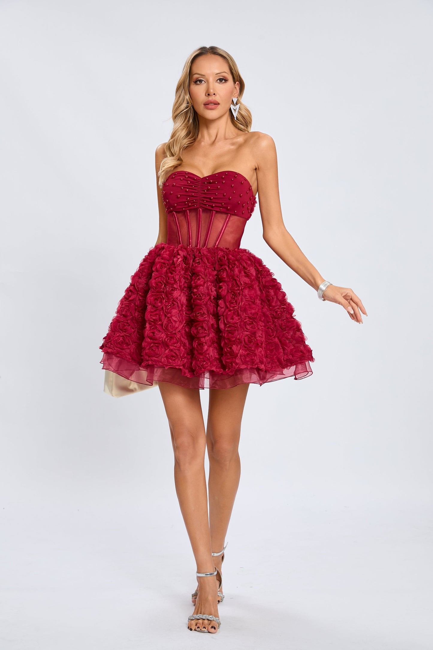 Rachel Korse Mini Elbise