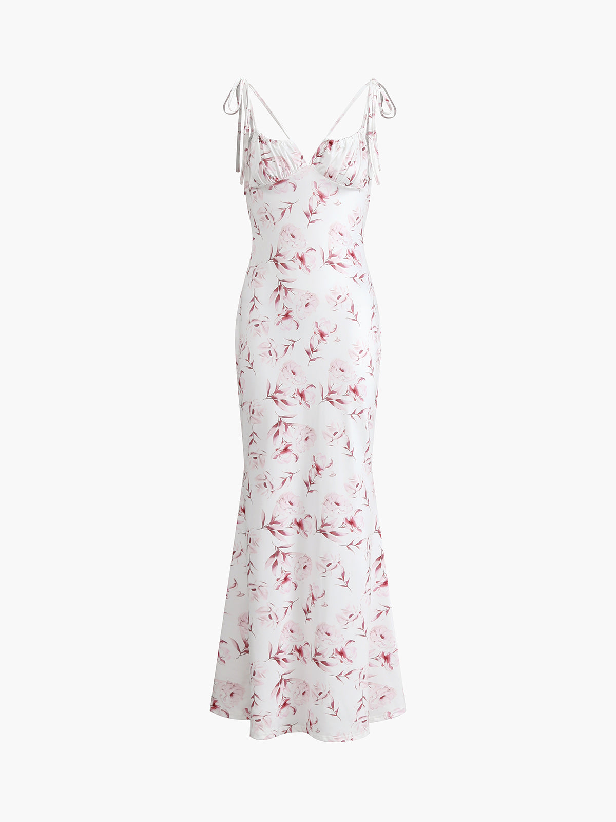 Romantic Floral Cami Long Dress