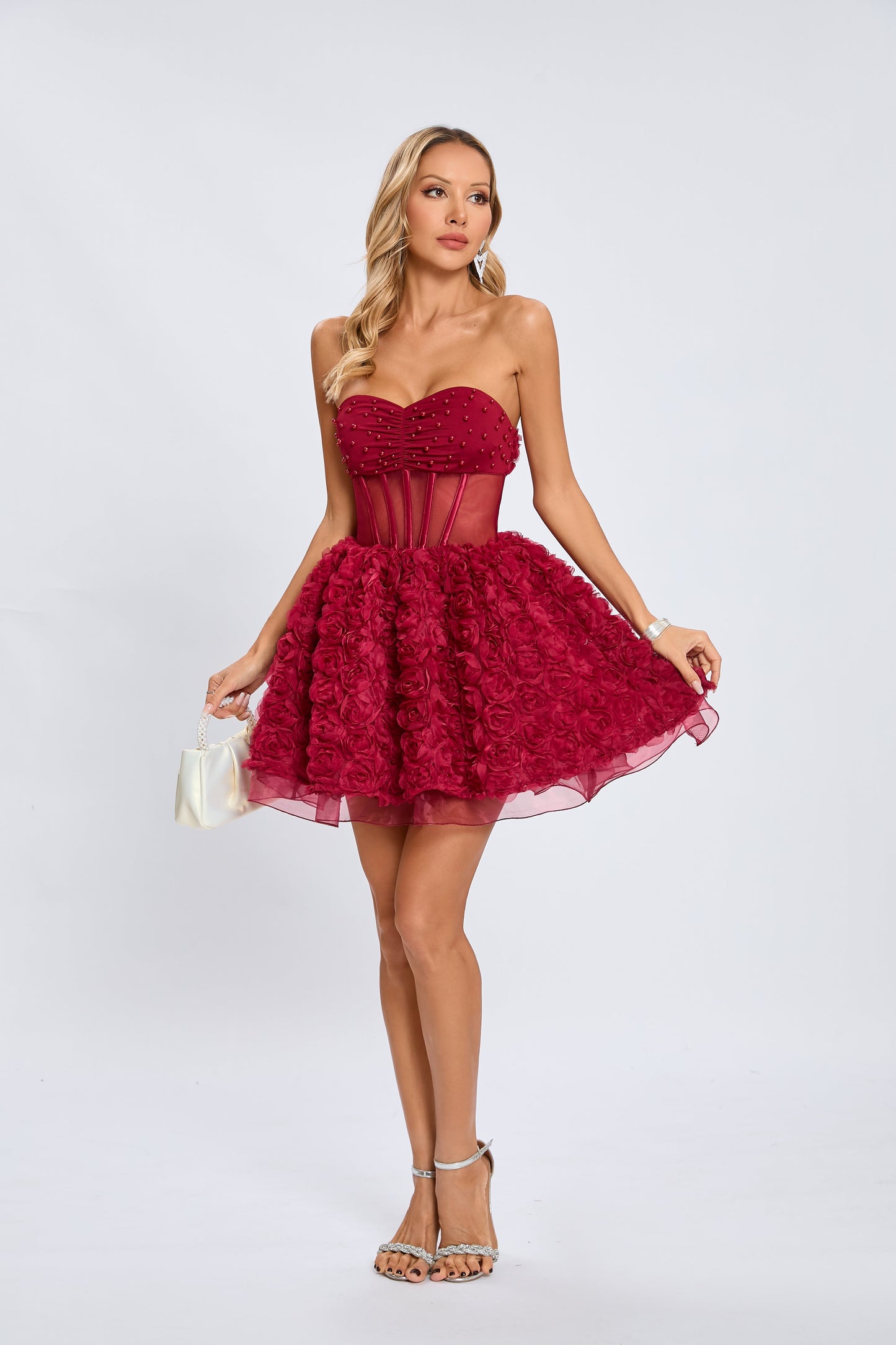 Rachel Korse Mini Elbise