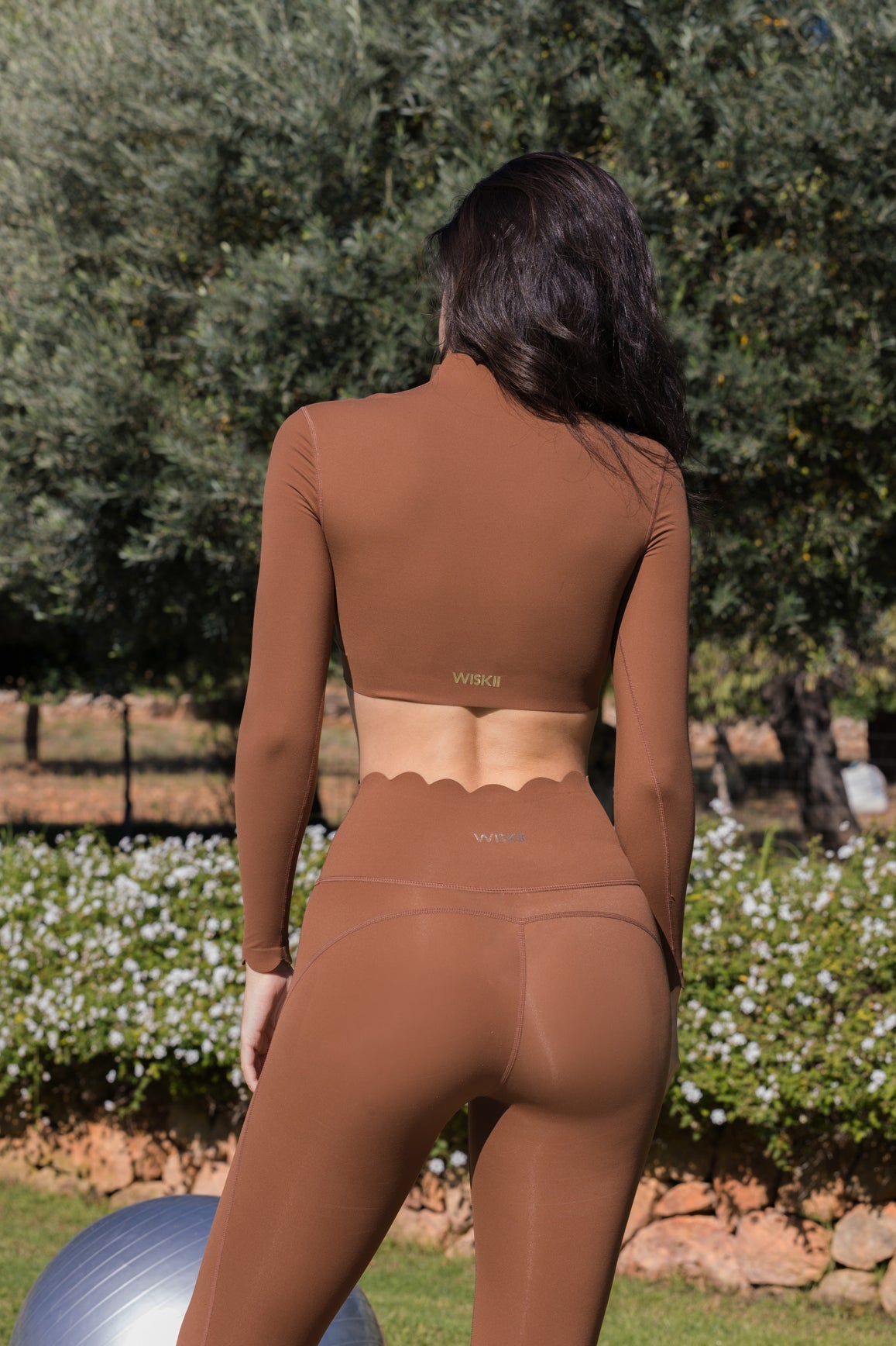Lusivya - Scallop Uzun Kollu Crop Set