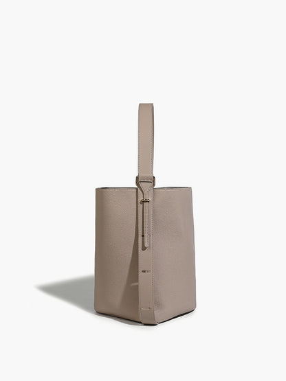Taupe Buket Çanta