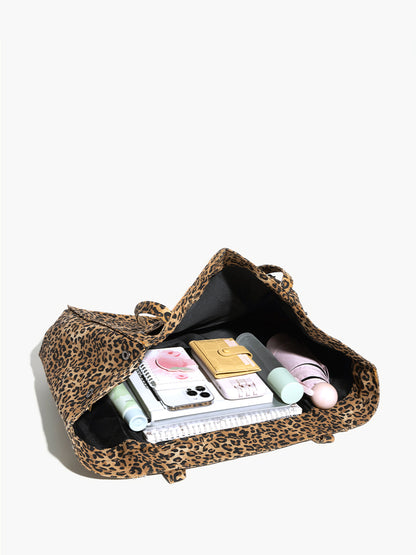 Savanna Wild Leopar Tote Çanta