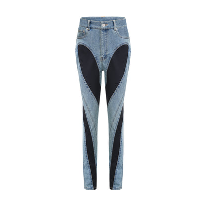 Noémie Spiral Panelli Jean Pantolon