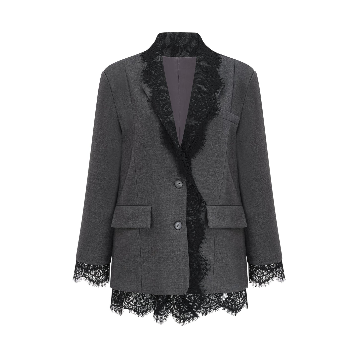 Dianthe Grisi Dantel Panelli Blazer