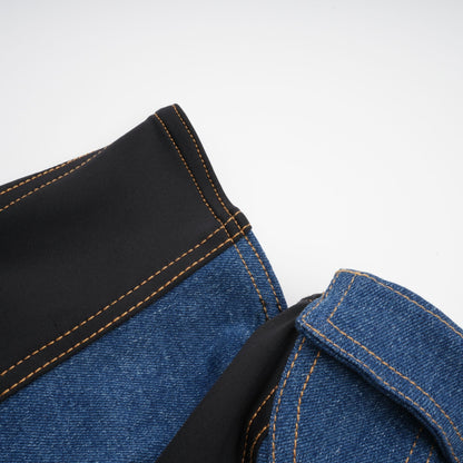 Melina Korse Denim Bodysuit