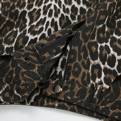 Leopar Baskı Maxi Etek