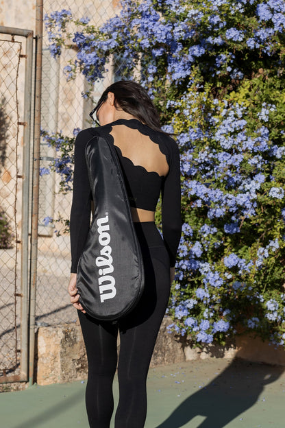 Lusivya - Asimetrik Uzun Kollu Crop Set