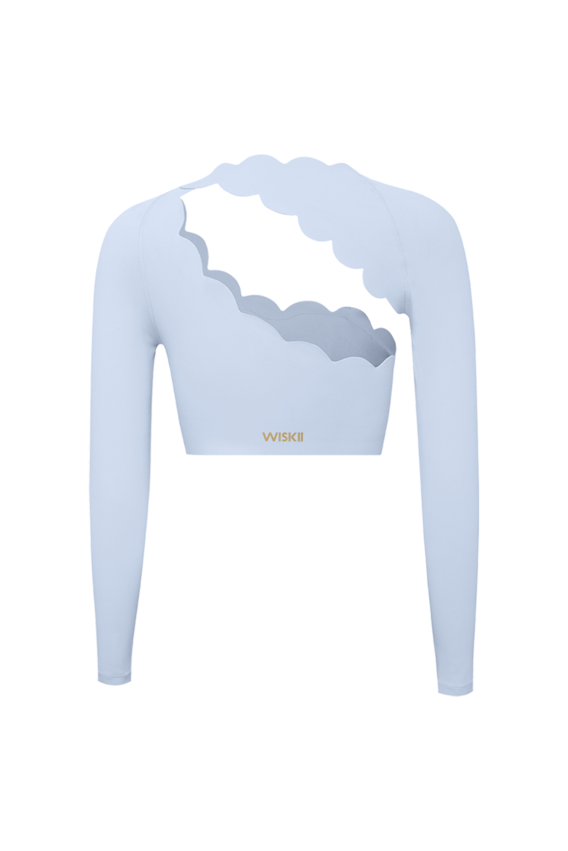 Lusivya - Asimetrik Uzun Kollu Crop Set