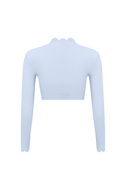 Lusivya - Scallop Uzun Kollu Crop Set