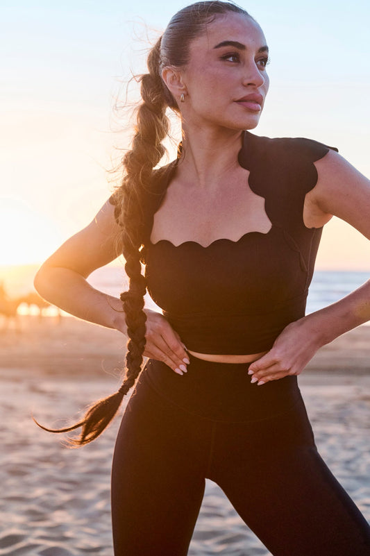 Lusivya - Scallop Detaylı Destekleyici Set